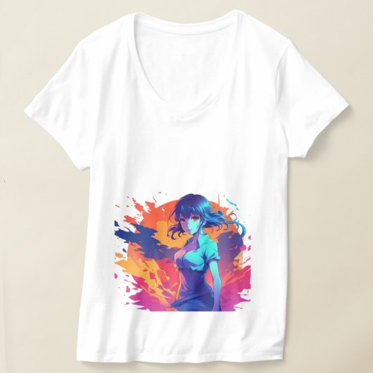 Anime Silhouette T-shirt (Laagn)