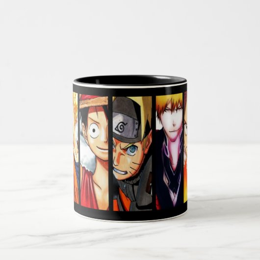 Anime Sips Tweekleurige Koffiemok (Center)
