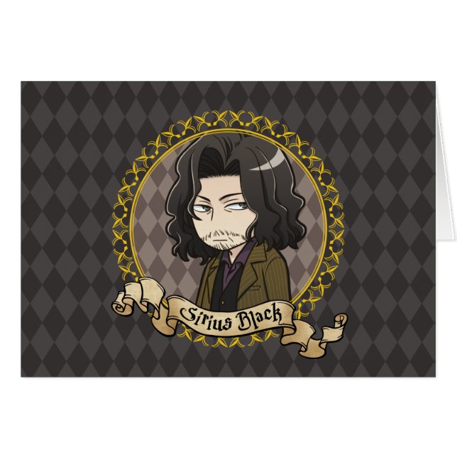 Anime Sirius Black (Voorkant Horizontaal)