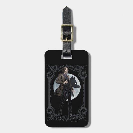 Anime Sirius Black Animagus Bagagelabel (Voorkant verticaal)