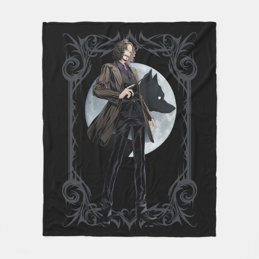 Anime Sirius Black Animagus Fleece Deken (Voorkant)