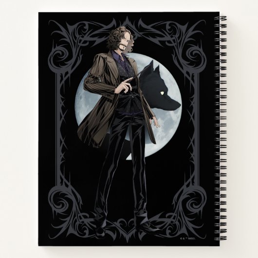 Anime Sirius Black Animagus Notitieboek (Achterkant)