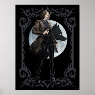 Anime Sirius Black Animagus Poster