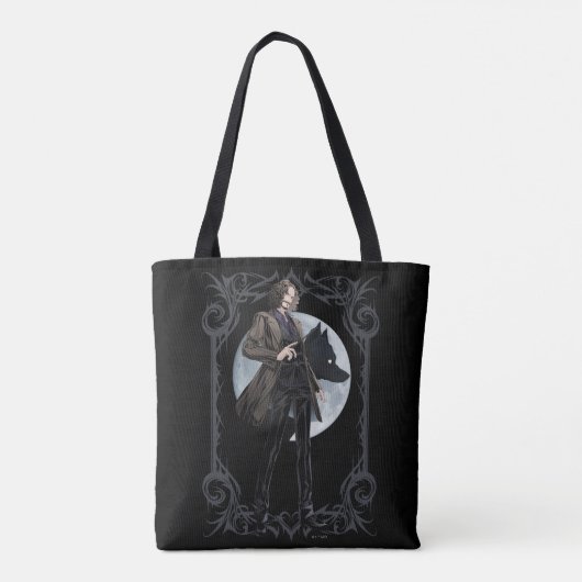 Anime Sirius Black Animagus Tote Bag (Achterkant)