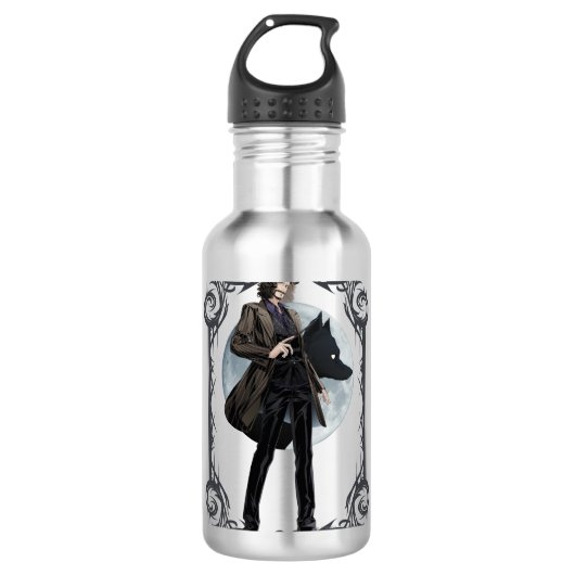 Anime Sirius Black Animagus Waterfles (Voorkant)
