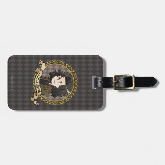 Anime Sirius Black Bagagelabel (Voorkant horizontaal)