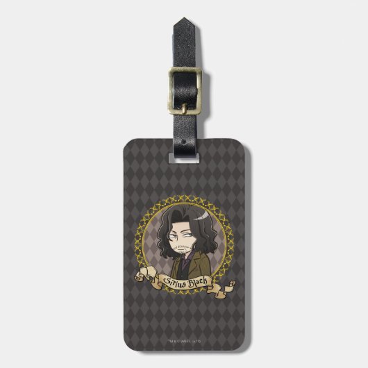 Anime Sirius Black Bagagelabel (Voorkant verticaal)