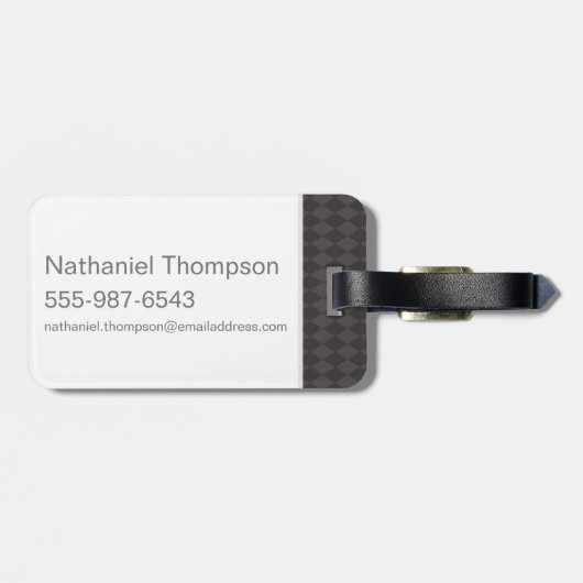 Anime Sirius Black Bagagelabel (Achterkant horizontaal)