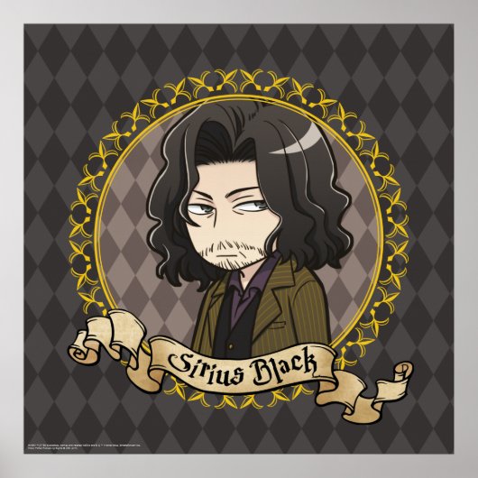 Anime Sirius Black Poster (Voorkant)