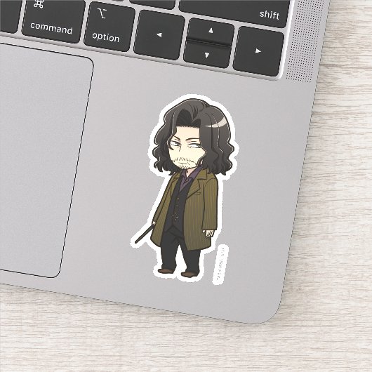 Anime Sirius Black Sticker (Detail)