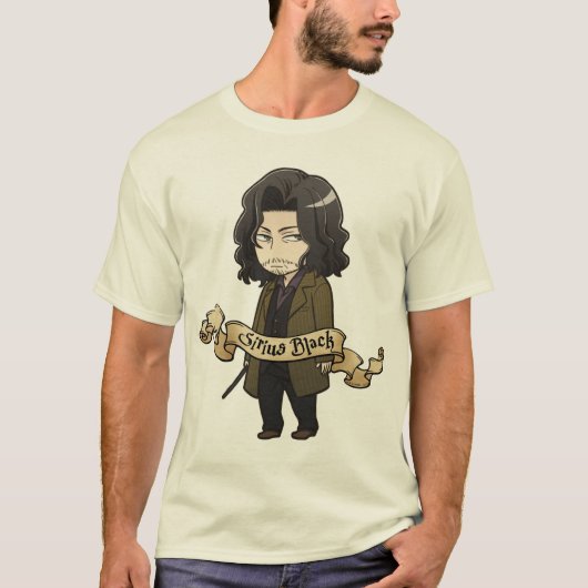 Anime Sirius Black T-shirt (Voorkant)