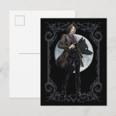 Anime Sirius Zwarts Animagus Briefkaart (Voorkant / Achterkant)