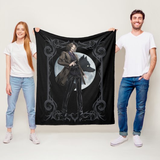 Anime Sirius Zwarts Animagus Fleece Deken (In situ)
