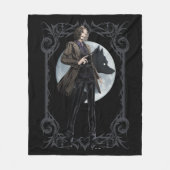 Anime Sirius Zwarts Animagus Fleece Deken (Voorkant)