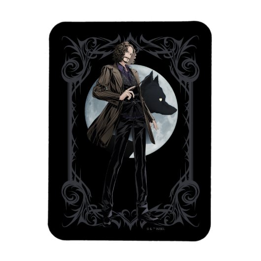 Anime Sirius Zwarts Animagus Magneet (Verticaal)