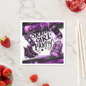 Anime Skater Meisje Verjaardag Party Skateboarden Servet (Insitu)