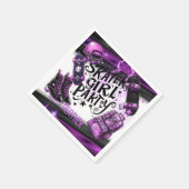 Anime Skater Meisje Verjaardag Party Skateboarden Servet (Hoek)