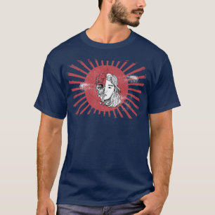 Anime Skelita met Japanse vlag (2) T-shirt
