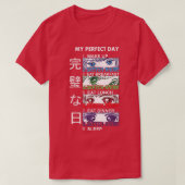 Anime Sketching  Sketching Anime Perfect Day Anime T-shirt (Design voorkant)