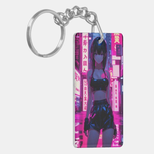 Anime Sleutelhanger ontwerp (Voorkant Links)