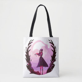 anime snoep canvas tas