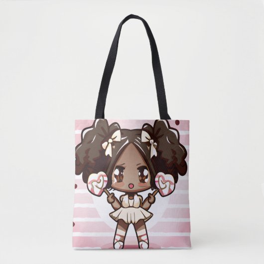 anime snoep tote bag (Voorkant)