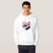 Anime Soul & Feline Eyes Hoodie (Voorkant volledig)