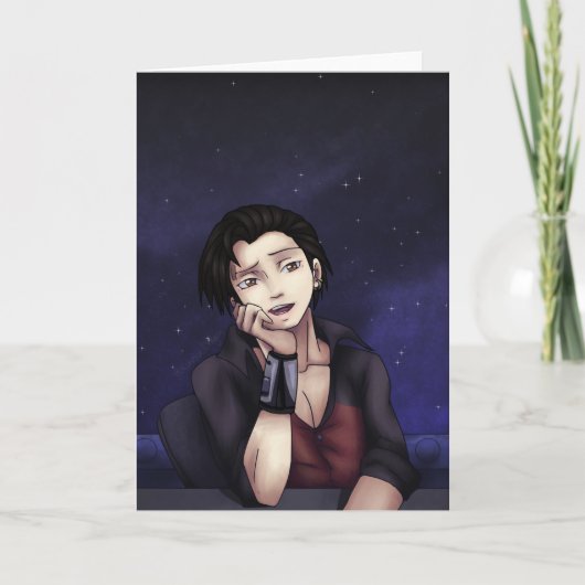 Anime Space Pirate Kaart (Voorkant)
