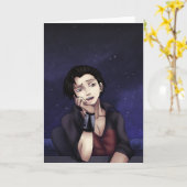 Anime Space Pirate Kaart (Gele Bloem)
