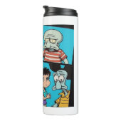 Anime Squidward Sad Thermosbeker (Geroteerd rechts)