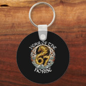 Anime Srit Fire Horse 2026-7 Mythic Zodiac New Yea Sleutelhanger (Voorkant)