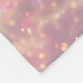 Anime Stad Meisje Droomend Overzicht Skyline Fleece Deken (Hoek)