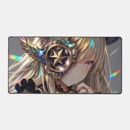 Anime Steampunk Horned Beauty beroemd gemaakt door Bureaumat (Voorkant)