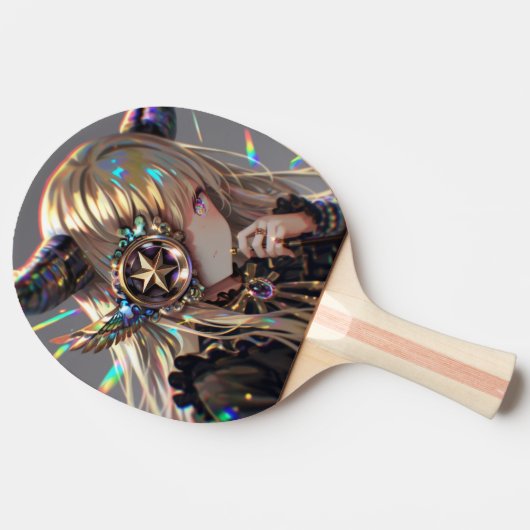 Anime Steampunk Horned Beauty beroemd gemaakt door Tafeltennisbatje (Zijkant)
