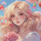 Anime Sticker (Voorkant)