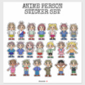 ANIME, STICKER SET (Vel)