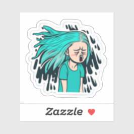 " anime stickers meisjes " - stickers een stuk