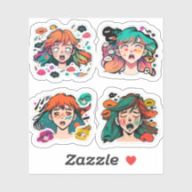 "anime stickers voor laptop" "anime stickers voor