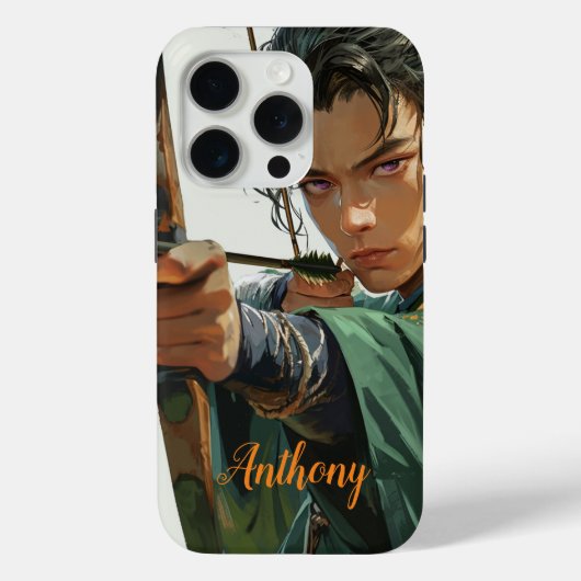 Anime stijl boogschutter Case-Mate iPhone case (Achterkant)