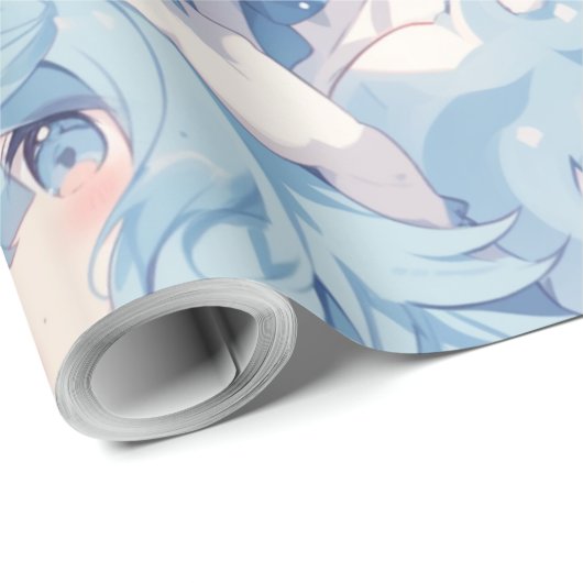 Anime stijl cadeaupapier (Rol Hoek)