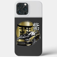 ANIME STIJL GOUDEN DRIFTING AUTO