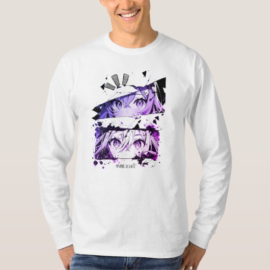 Anime stijl T-shirt (Voorkant)