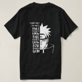 Anime Stijl Unisex T-Shirt – Heren (Design achterkant)