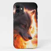 Anime stijl wolf Case-Mate iPhone case (Achterkant)