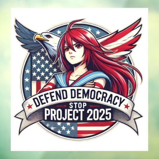 Anime Stop Project 2025 Raamsticker (Vel 3)