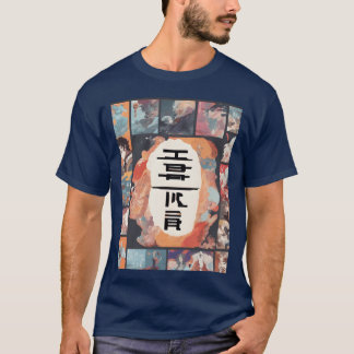 Anime stripfiguur t-shirt