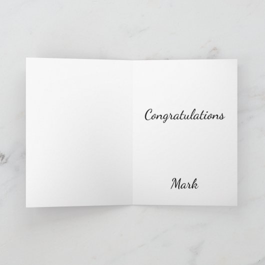 Anime Student Chibi Girl Feestdagen Kaart (Binnen)