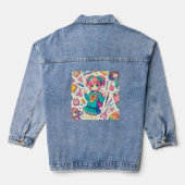 anime-student denim jacket (Achterkant)