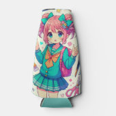 anime-student flesjeskoeler (Voorkant)