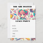 anime-student kaart (Achterkant)